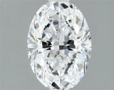 0.70ct Oval Natural Diamond (Colour D, Clarity VS2, Cut EX, GIA Certified)
