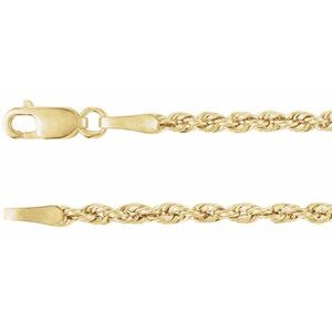 Chaîne corde 14K 2 mm