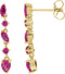 Boucles d'oreilles ornées