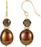 Boucles d'oreilles à perles accentuées