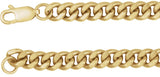 14K Yellow Gold-Filled 4.8 mm Curb 18" Chain