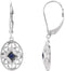 Boucles d'oreilles en filigrane