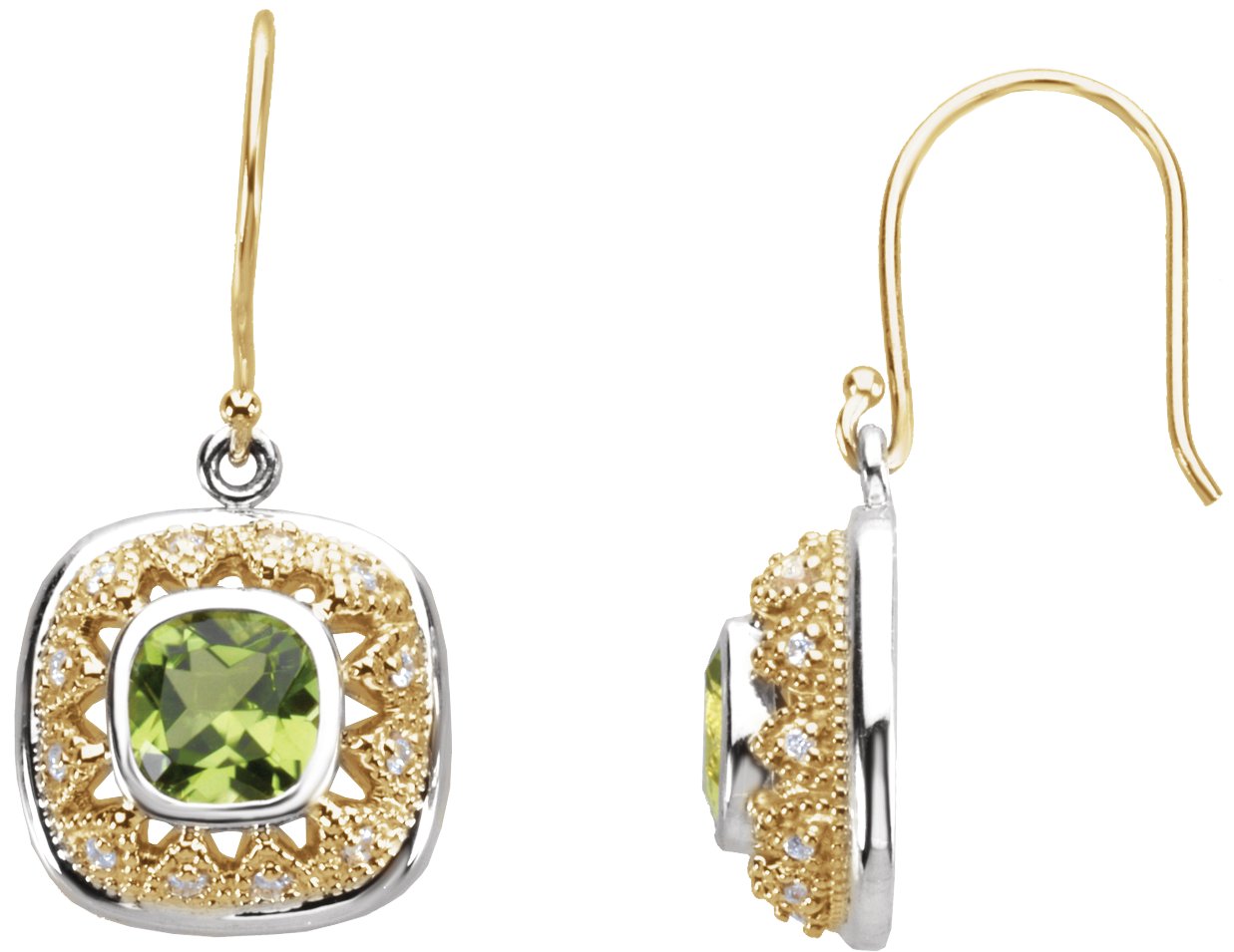 Boucles d'oreilles ornées