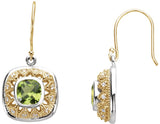 Boucles d'oreilles ornées