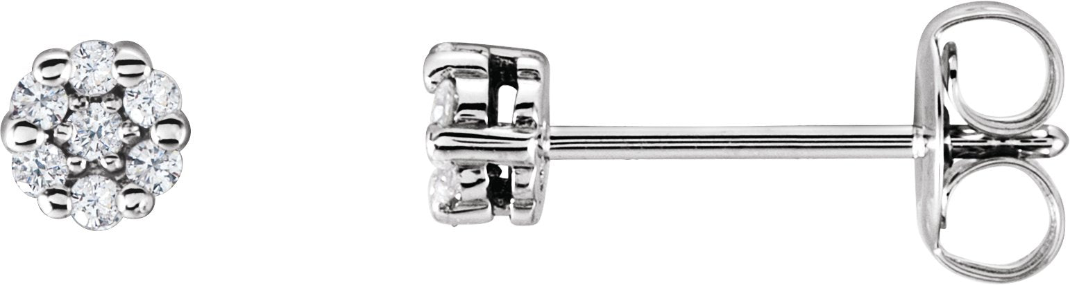 Boucles d'oreilles grappe