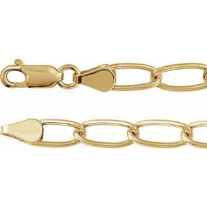 Chaîne gourmette 14K 5,7 mm