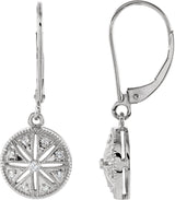 Boucles d'oreilles en filigrane granuleux