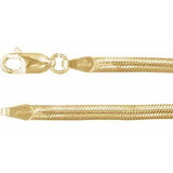 Chaîne serpent 14K 3 mm