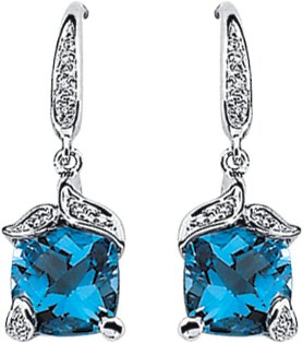 Boucles d'oreilles ornées