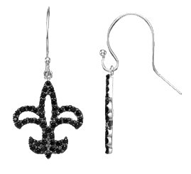 Boucles d'oreilles fleur de lys