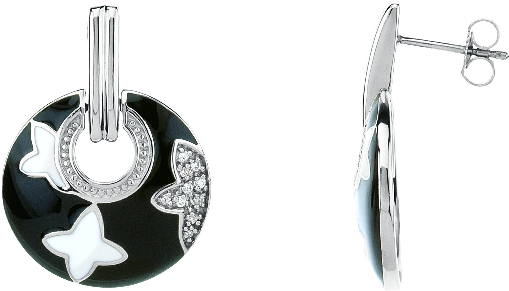 Boucles d'oreilles ornées