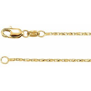 Chaîne Raso 14K 1 mm