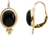Boucles d'oreilles cabochon