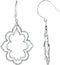 Boucles d'oreilles silhouette accentuée