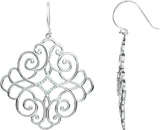 Boucles d'oreilles en filigrane