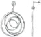 Boucles d'oreilles rondes ornées