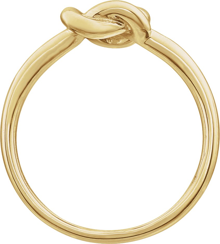 14K Yellow Gold Knot Ring