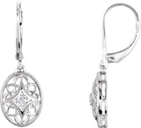 Boucles d'oreilles en filigrane granuleux