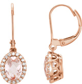 Boucles d'oreilles style halo