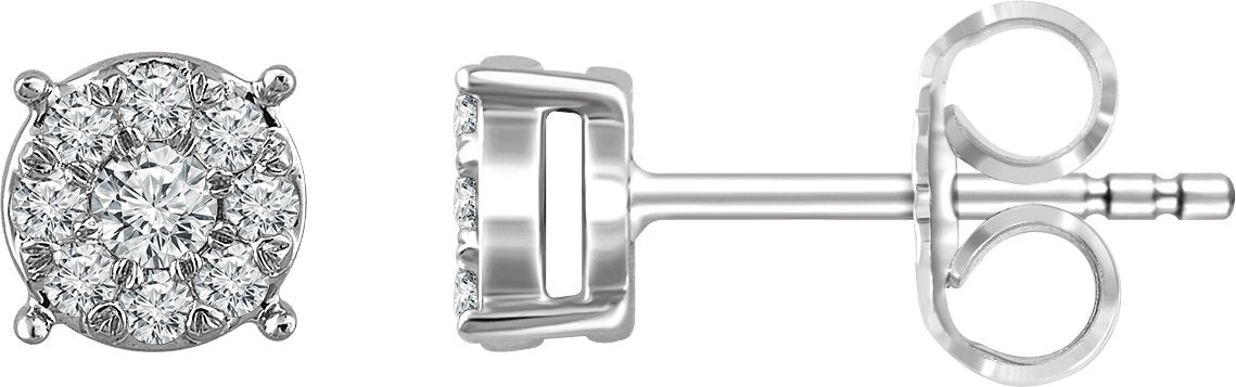 Boucles d'oreilles grappe