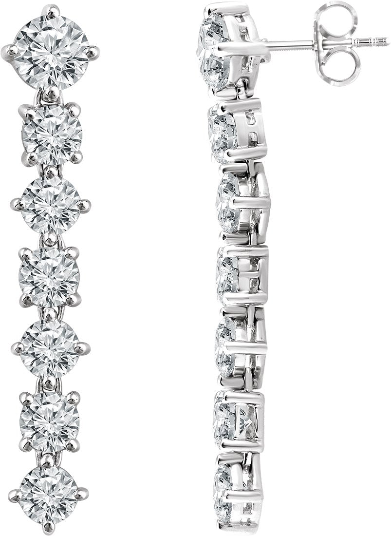 Boucles d'oreilles pendantes dégradées