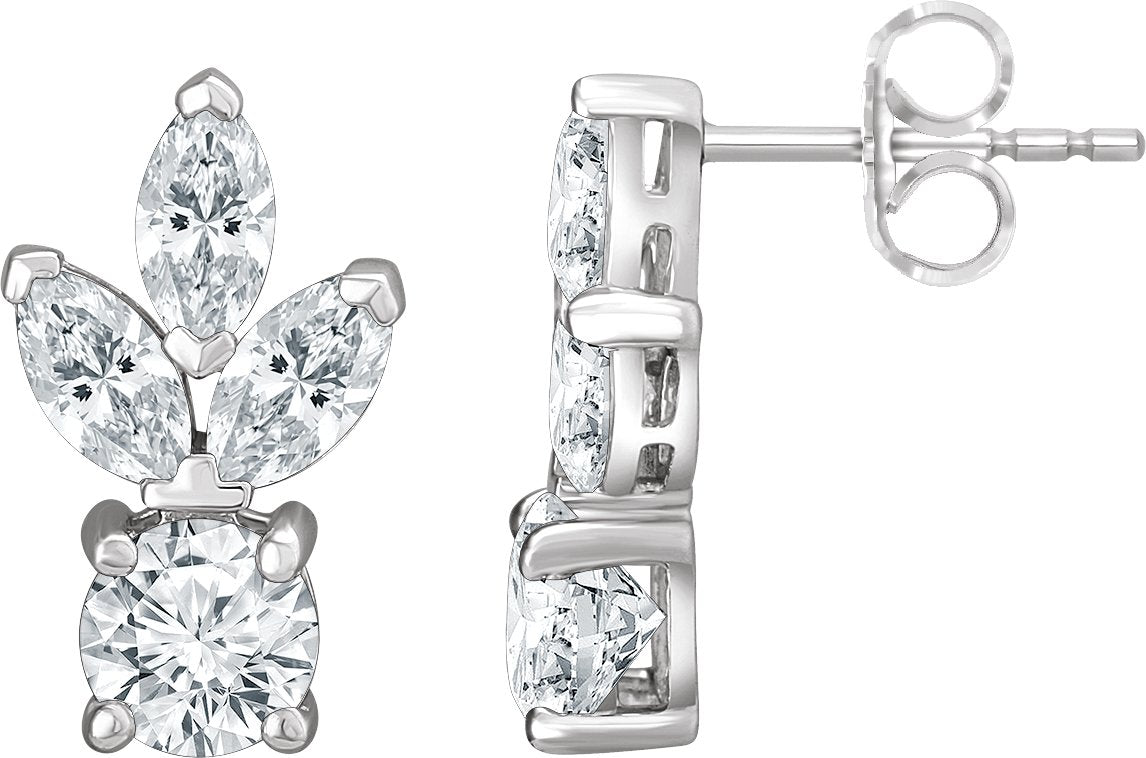 Boucles d'oreilles ornées