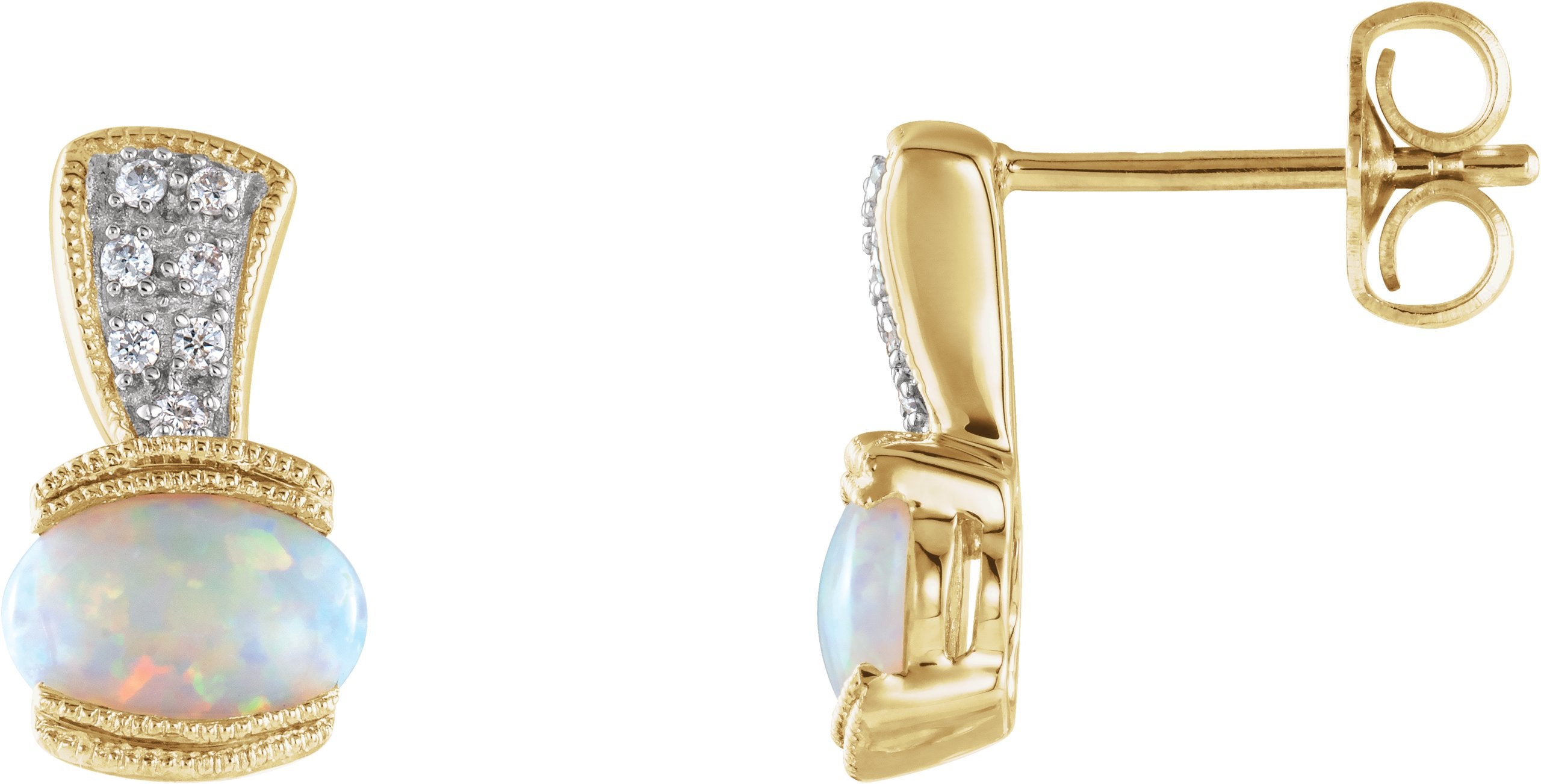 Boucles d'oreilles ornées