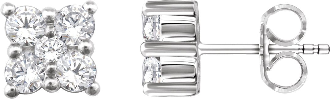 Boucles d'oreilles grappe