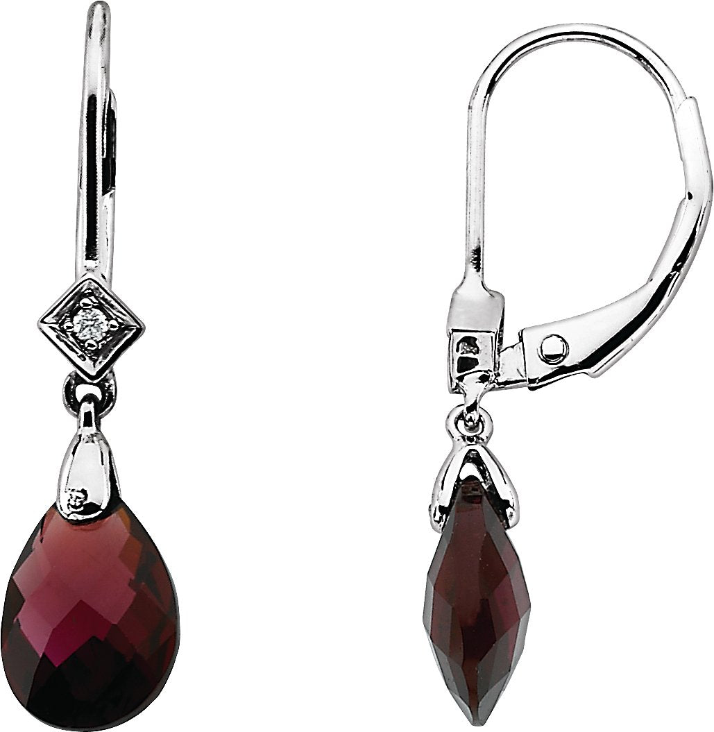 Boucles d'oreilles briolette