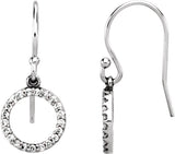 Boucles d'oreilles circulaires ornées