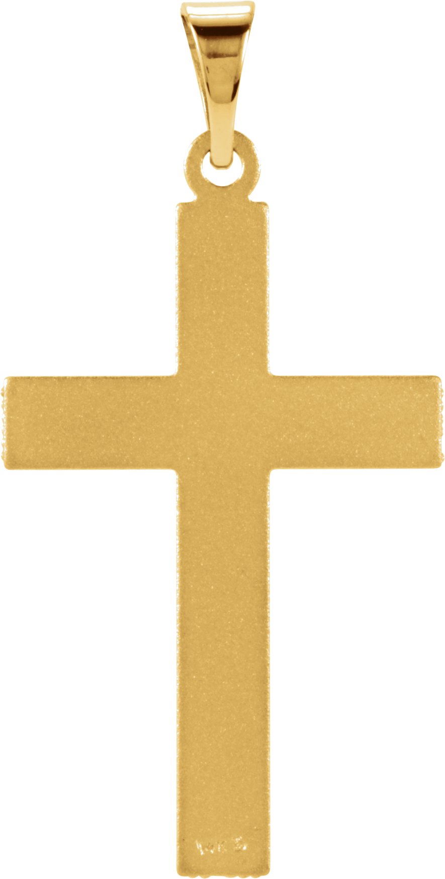 14K Yellow Gold Cross Pendant