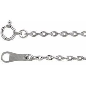 Chaîne à maillons 18K 1,7 mm