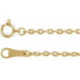 Chaîne à maillons 18K 1,7 mm
