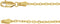 14K Yellow Gold 2 mm Diamond-Cut Cable 18