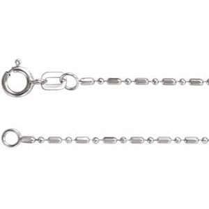 Chaîne à billes 14K 1,15 mm