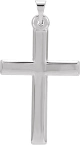 Platinum Cross Pendant