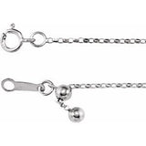 Chaîne Rolo 14K 1,1 mm