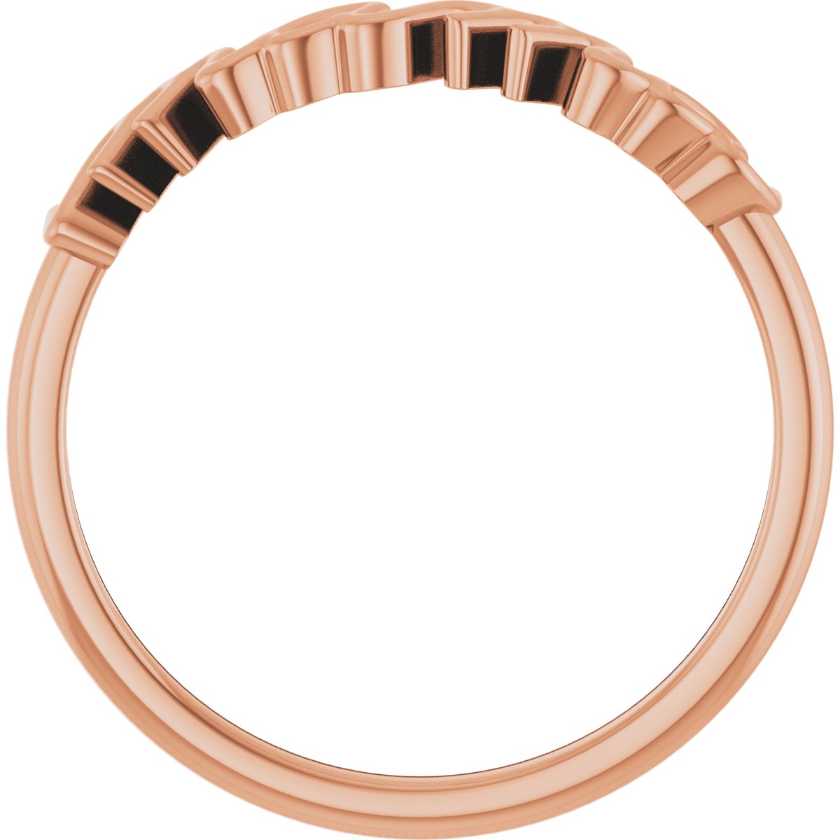 14K Rose Gold Mama Ring