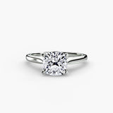 Amour Éternel – Bague de fiançailles solitaire avec diamant