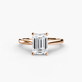Amour Éternel – Bague de fiançailles solitaire avec diamant