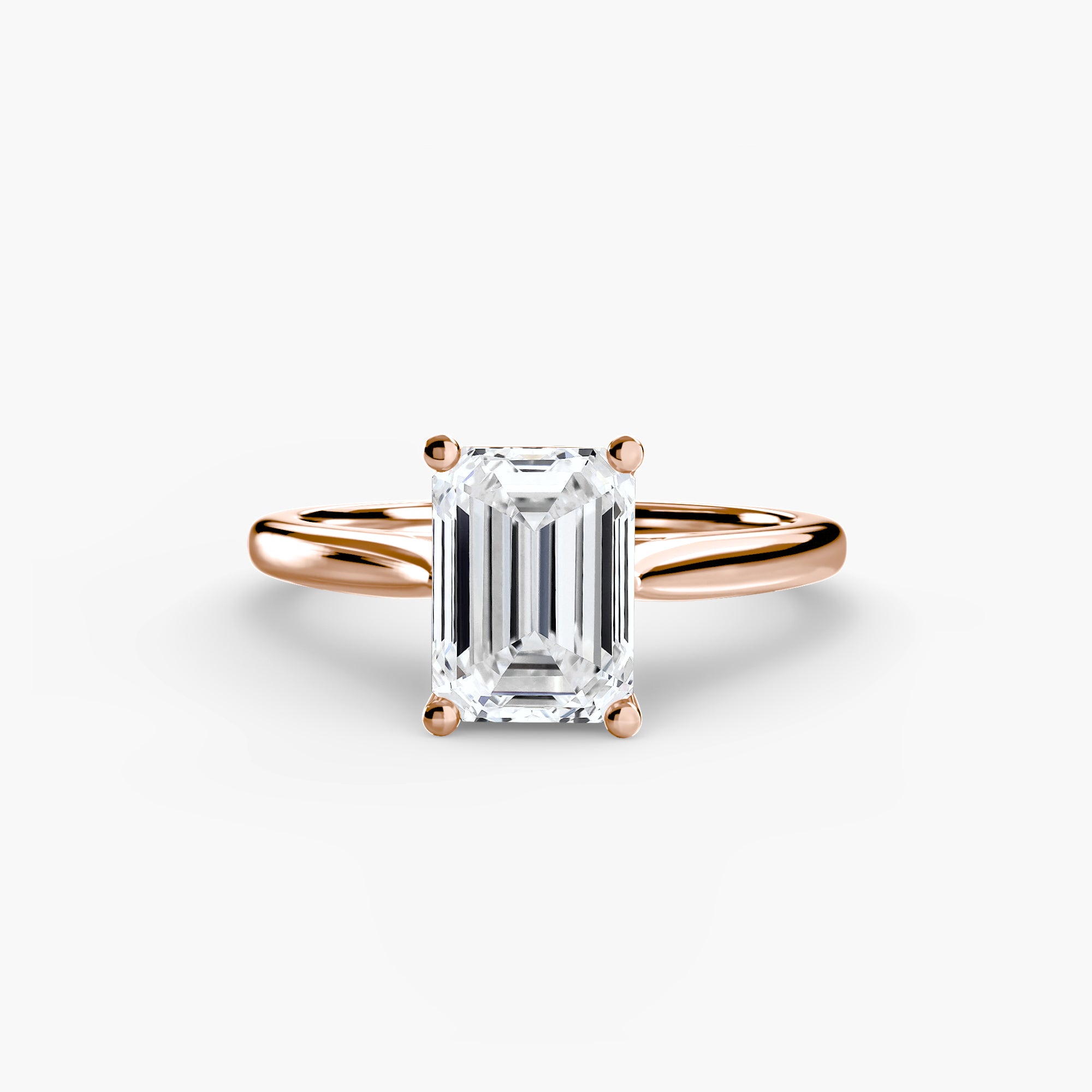 Amour Éternel – Bague de fiançailles solitaire avec diamant