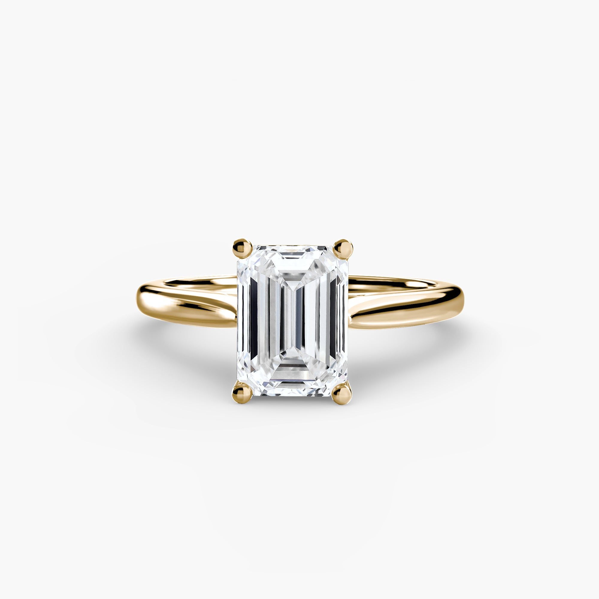 Amour Éternel – Bague de fiançailles solitaire avec diamant