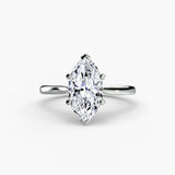 Amour Éternel – Bague de fiançailles solitaire avec diamant