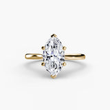 Amour Éternel – Bague de fiançailles solitaire avec diamant