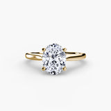 Amour Éternel – Bague de fiançailles solitaire avec diamant