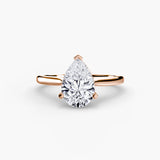 Amour Éternel – Bague de fiançailles solitaire avec diamant