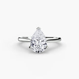 Amour Éternel – Bague de fiançailles solitaire avec diamant