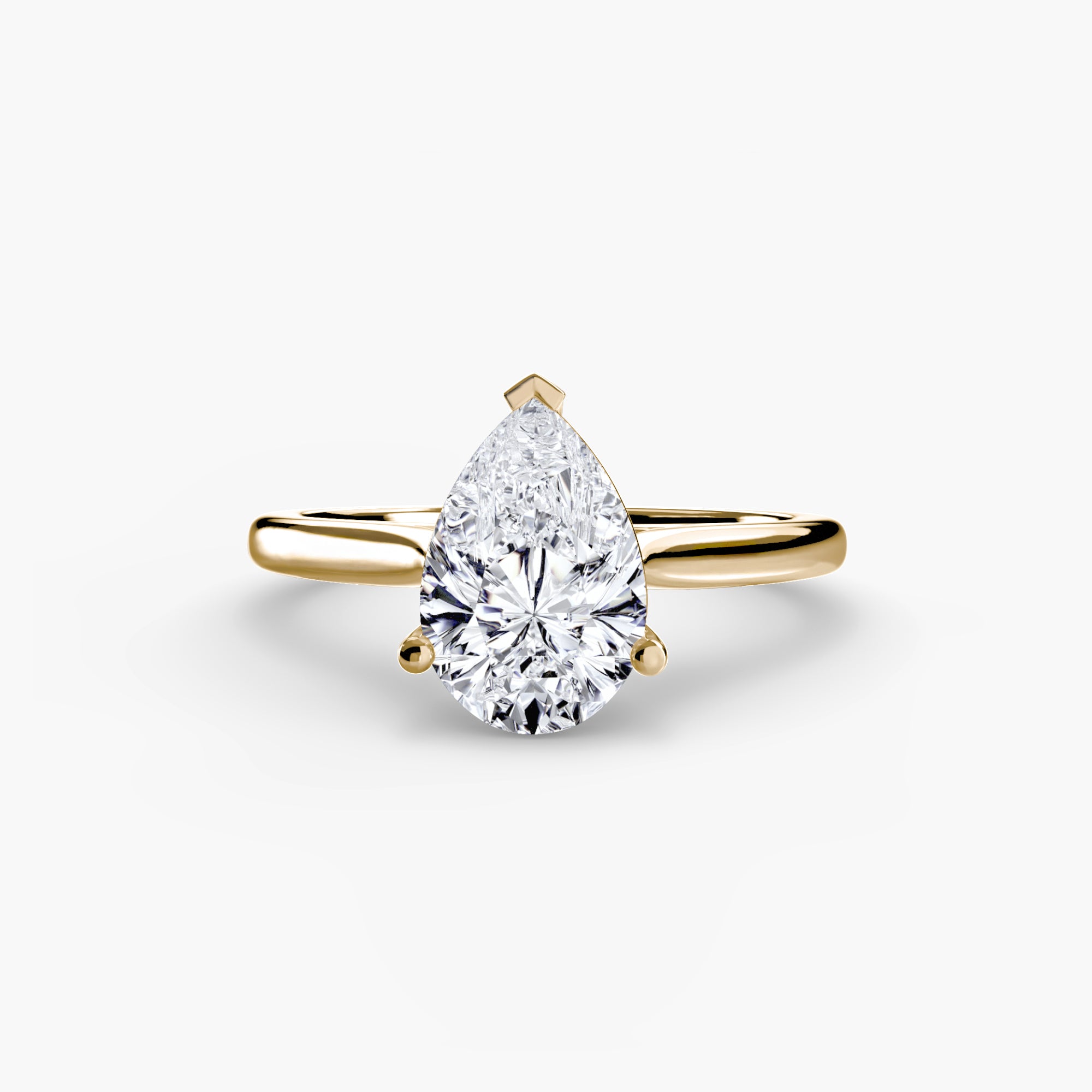 Amour Éternel – Bague de fiançailles solitaire avec diamant