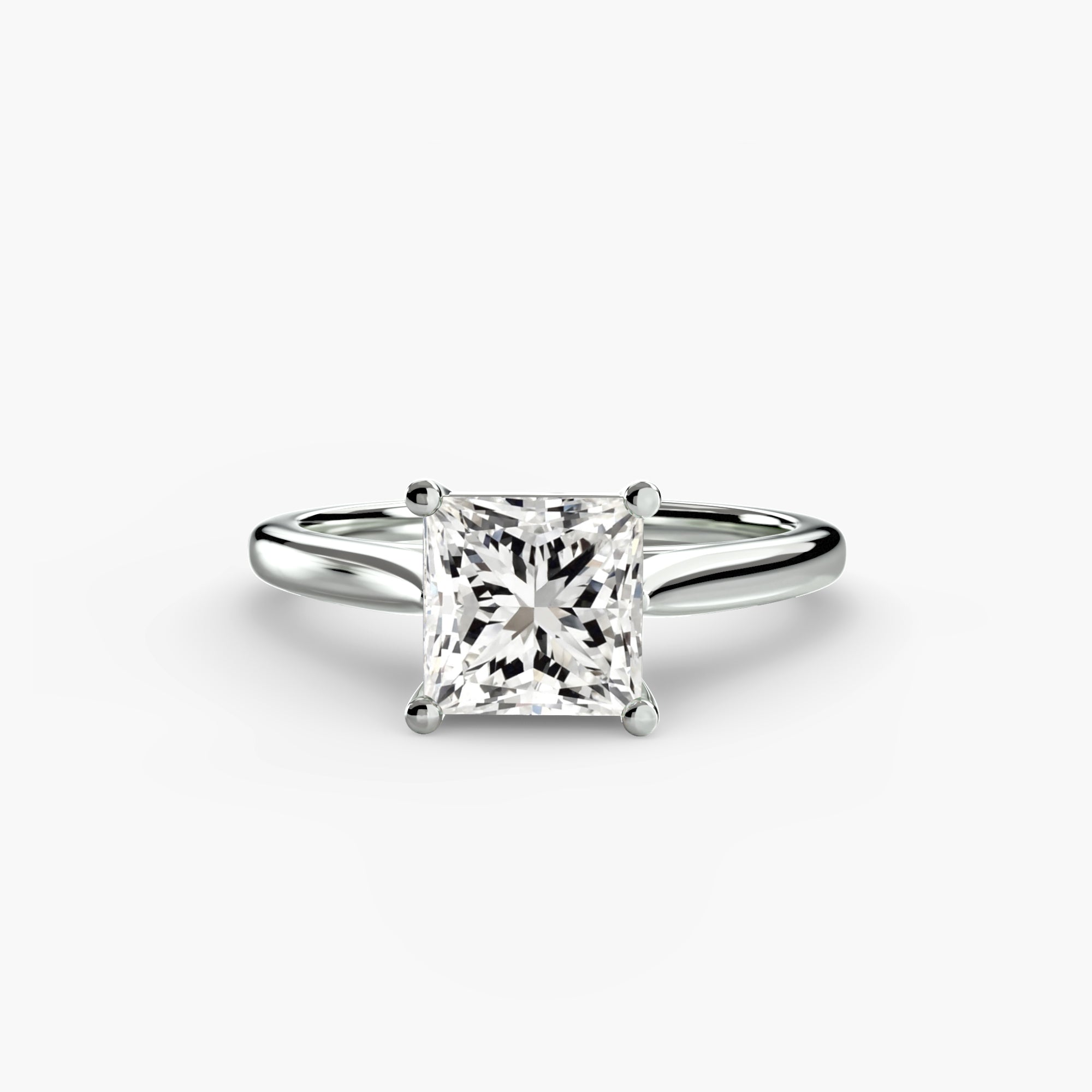 Amour Éternel – Bague de fiançailles solitaire avec diamant