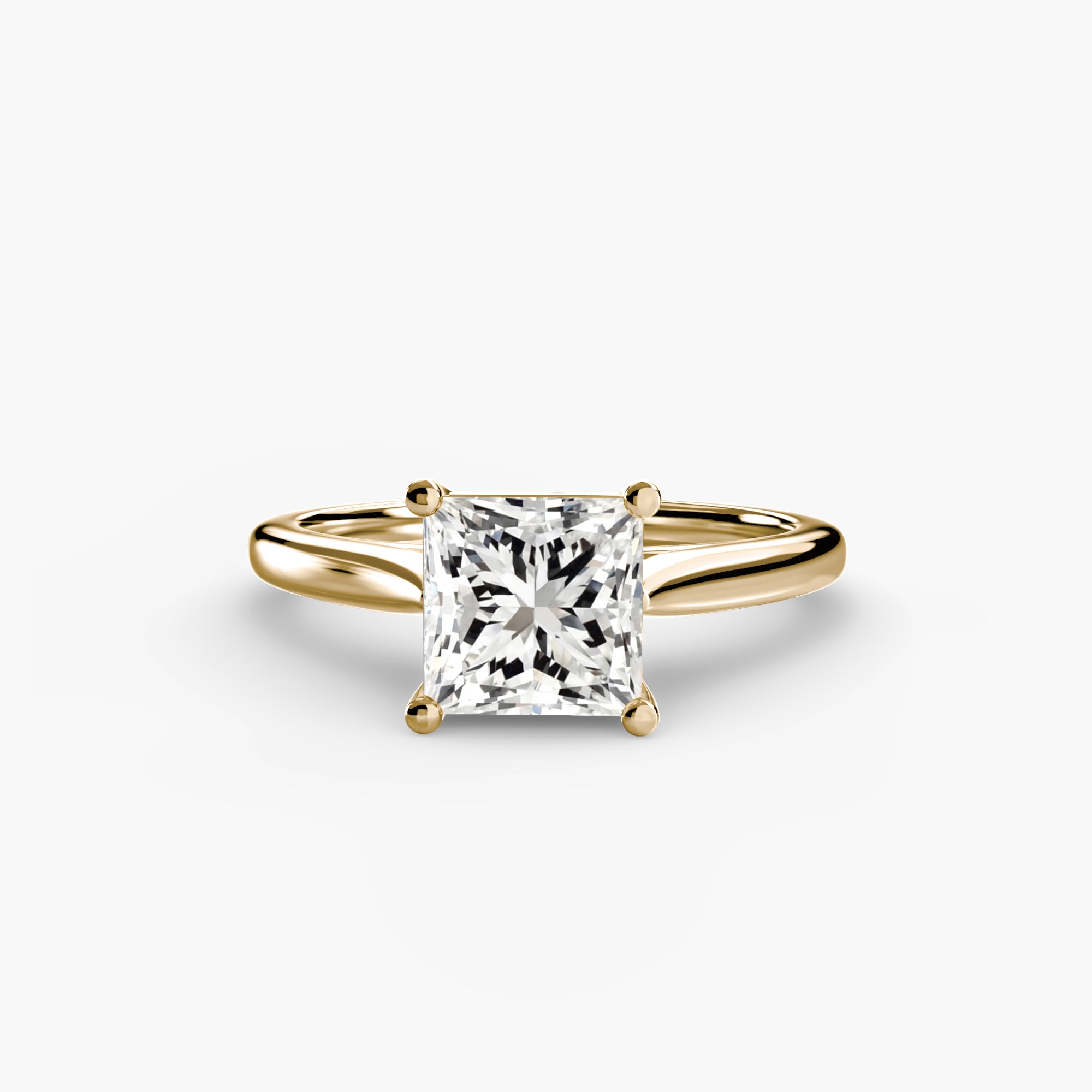 Amour Éternel – Bague de fiançailles solitaire avec diamant